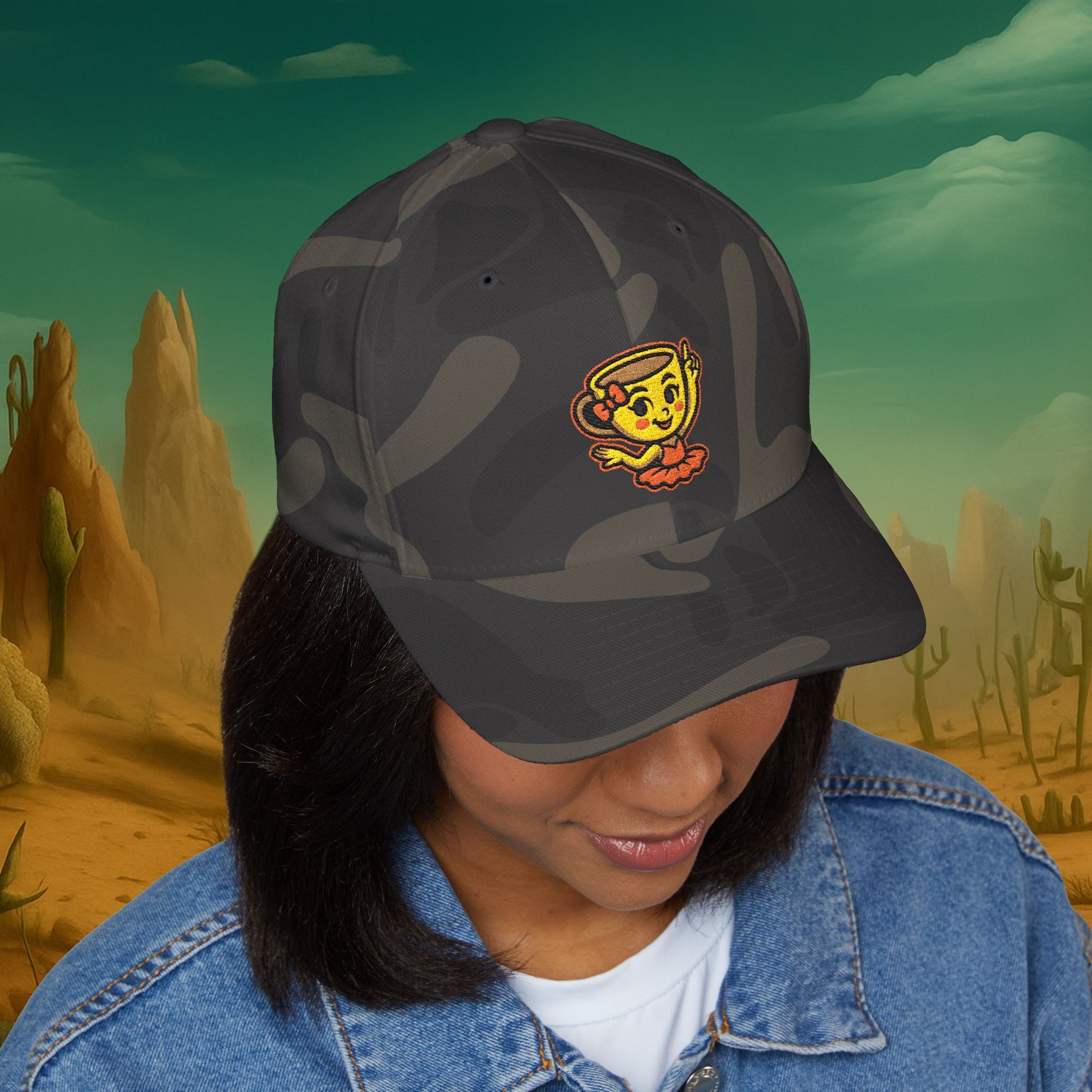 Premium Engraved Hat Ballerina Cappucina