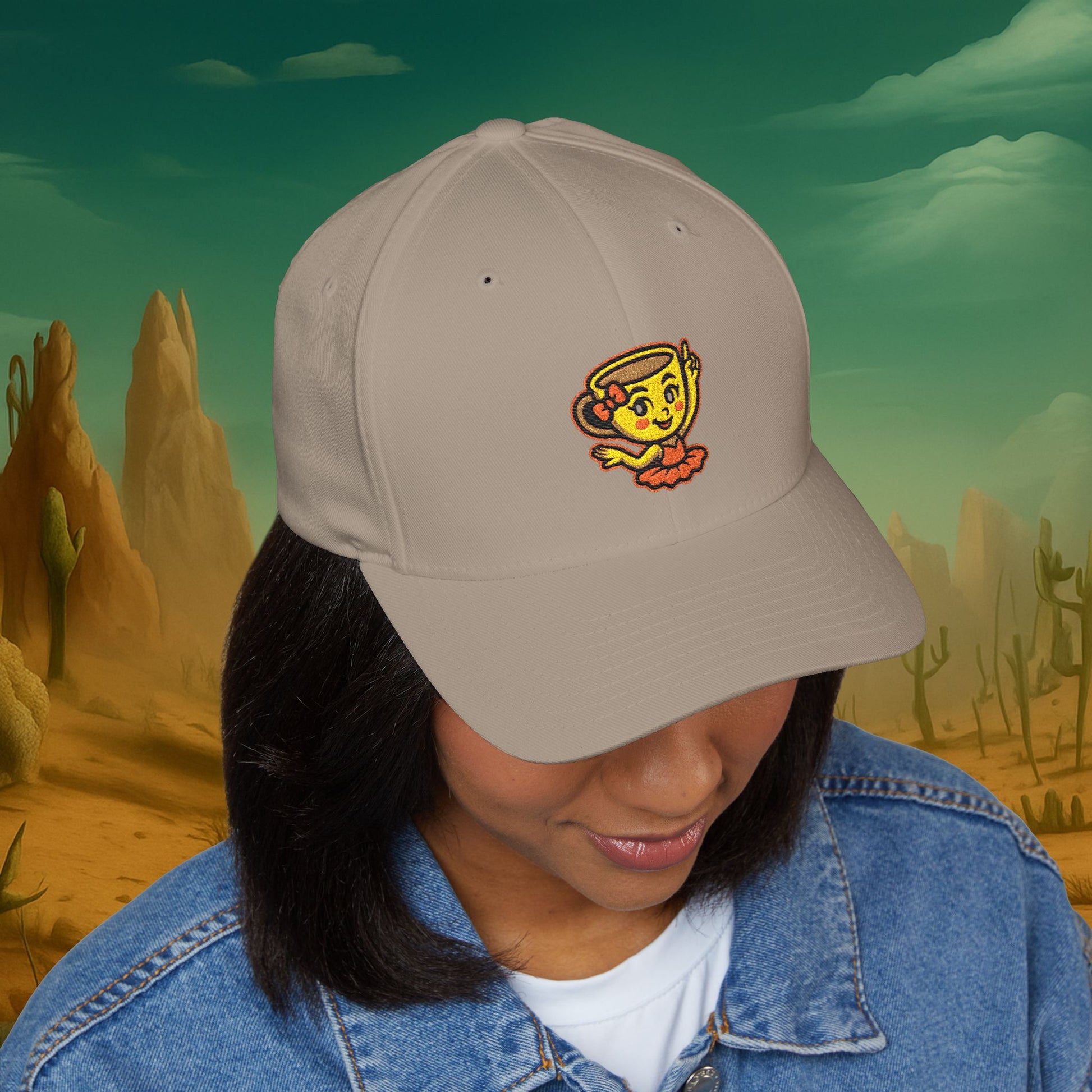 Premium Engraved Hat Ballerina Cappucina