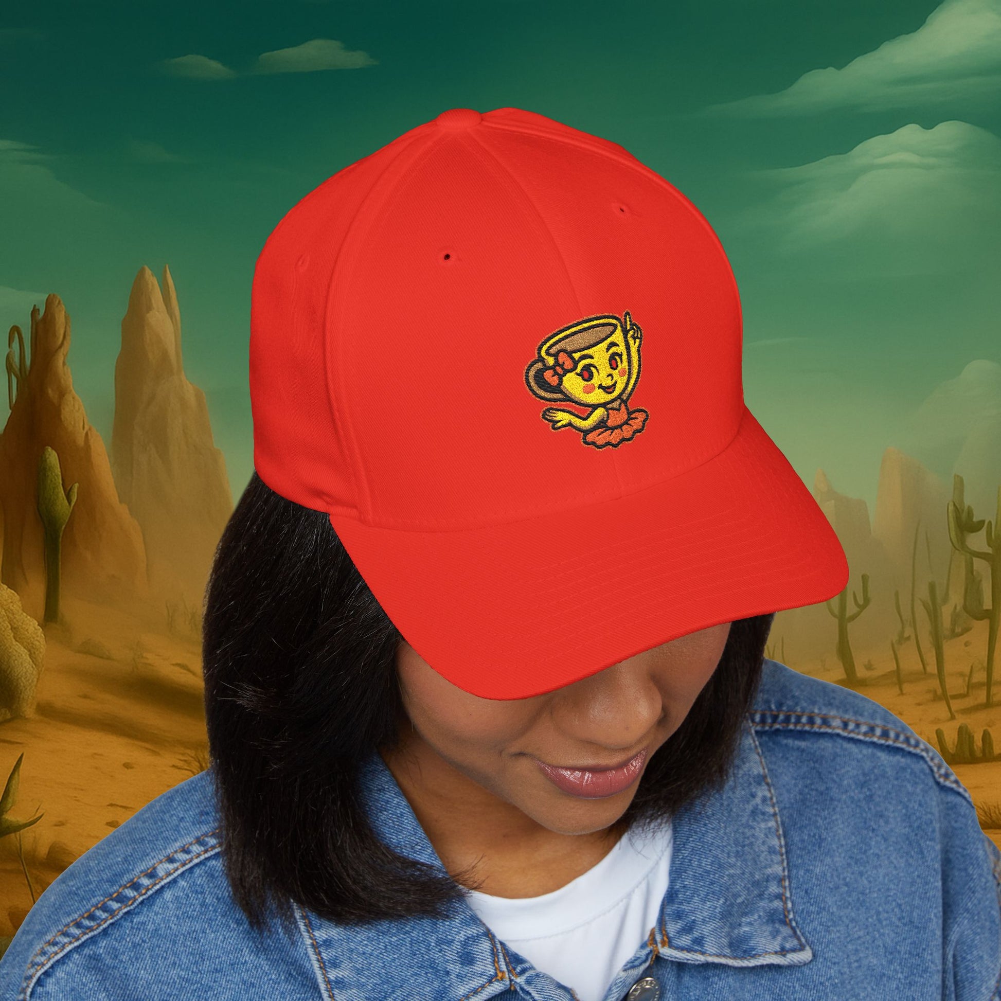 Premium Engraved Hat Ballerina Cappucina